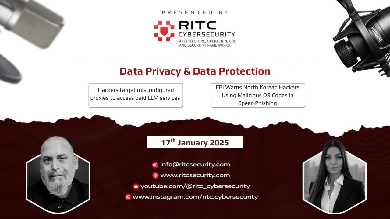 Data Privacy & Data Protection | Latest Cybersecurity News : The Ciphered Reality Podcast by RITC