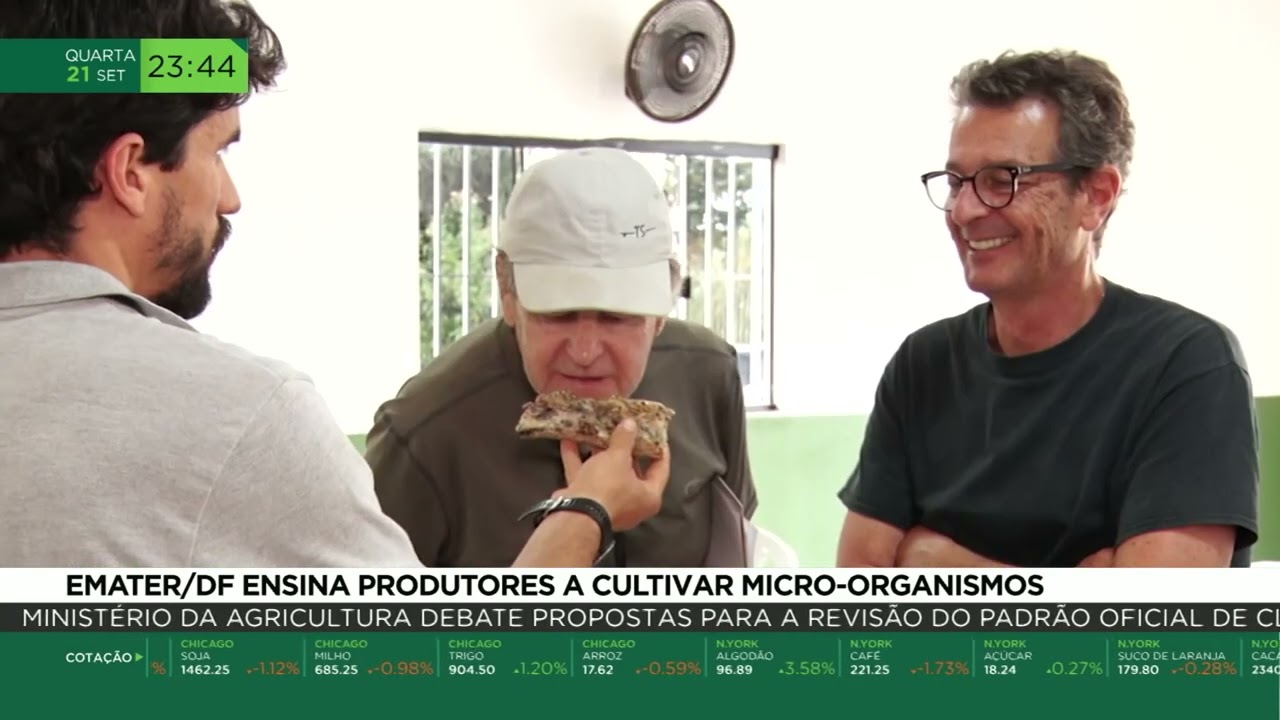 Emater/DF ensina produtores a cultivar microrganismos