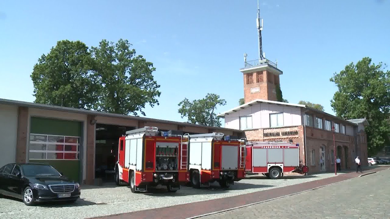 Zwei neue Feuerwehrfahrzeuge sichern Lübtheener Heide ab