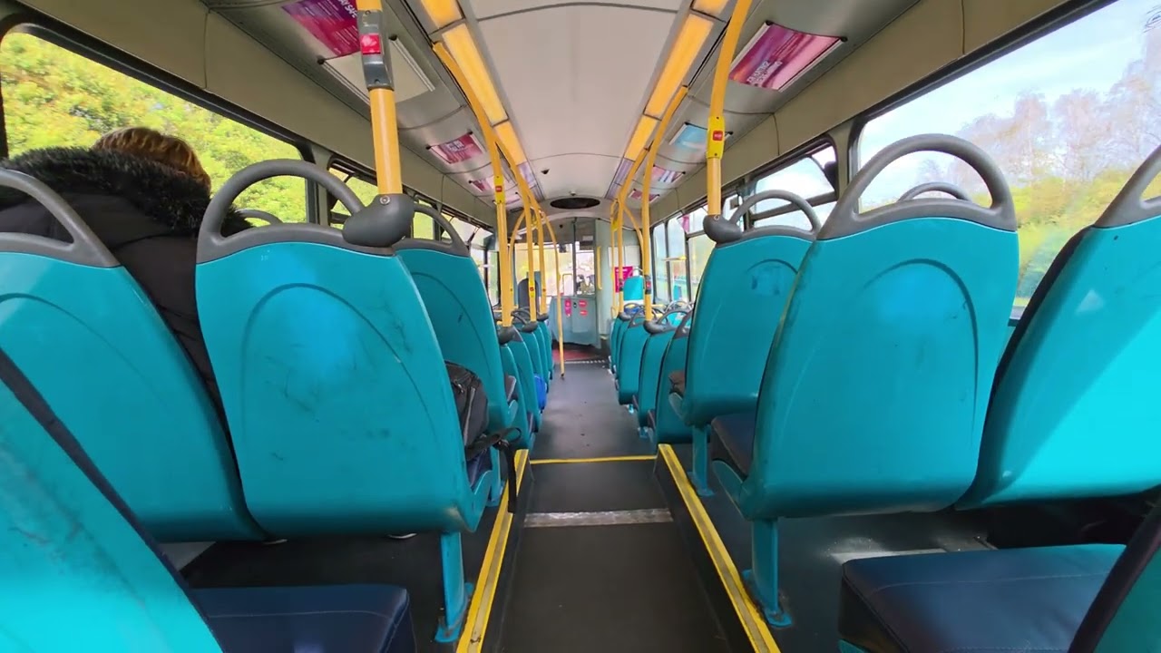 A38 Thrash on Arriva Midlands X38 MX09 JHL 3714 Wright Pulsar 2 VDL DAF SB200 Voith