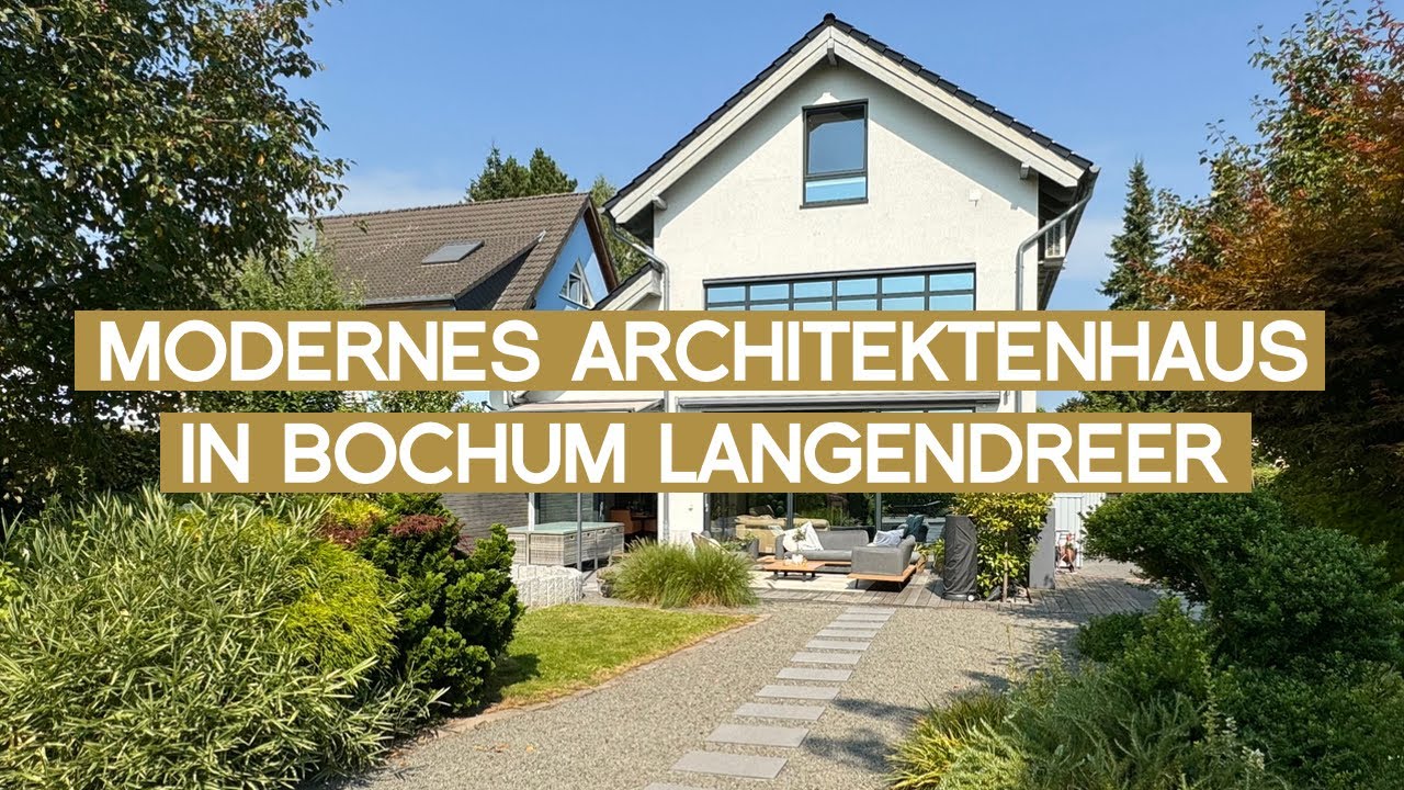 Modernes Architektenhaus in Bochum Langendreer 