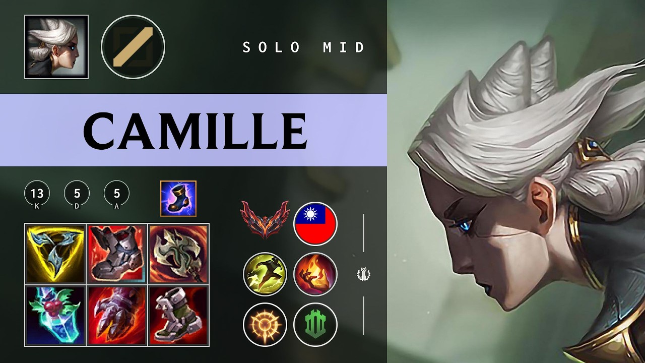 Camille Mid vs Orianna - TW Grandmaster Patch 26.04