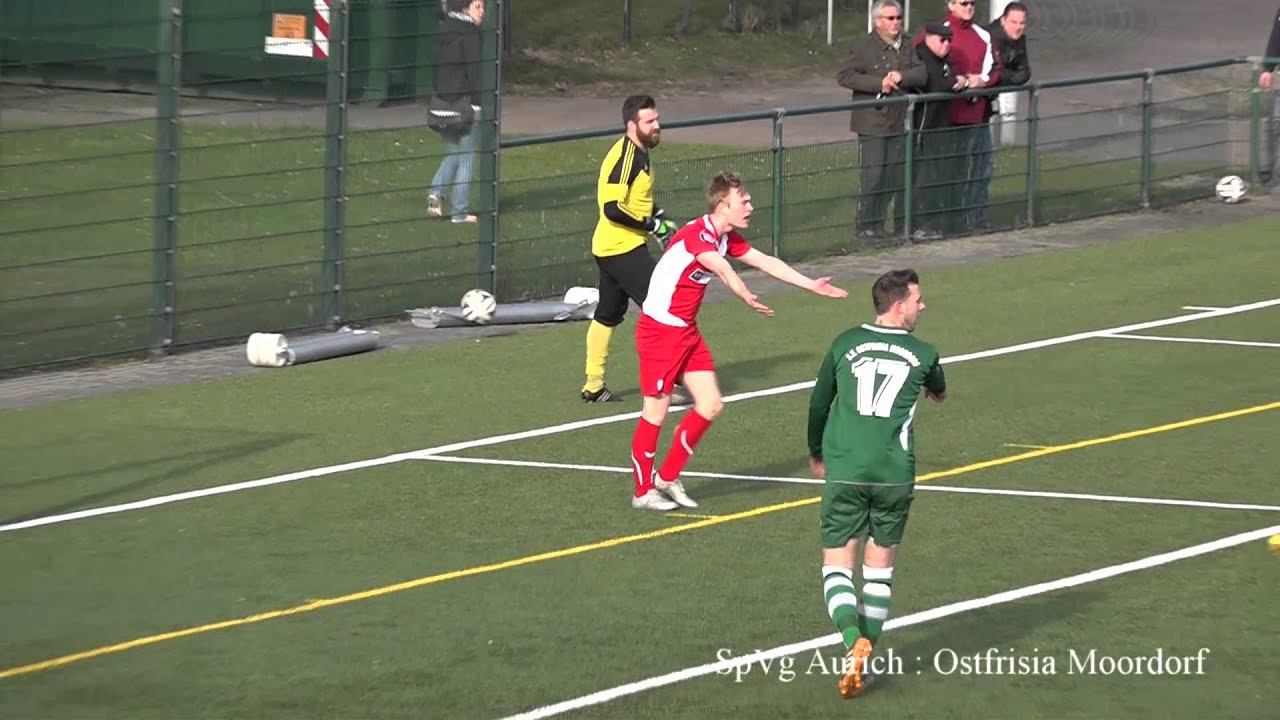 Aurich : Moordorf 2016 - Chancen der 1. Halbzeit