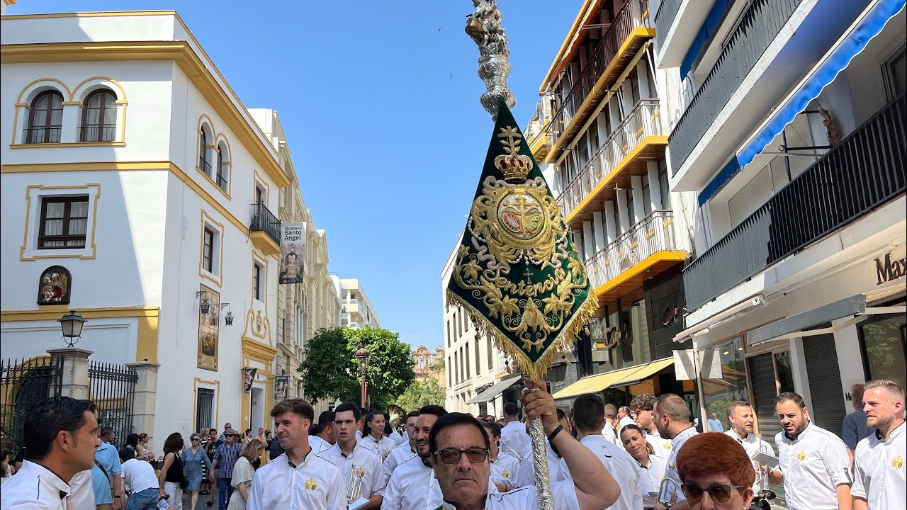 🟢 [4k] PASACALLES AM LA SENTENCIA (Jerez) | Hdad Vera Cruz de Tomares | 2 de Junio, Sevilla 2024 |