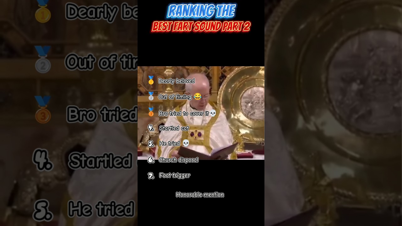 Ranking the best fart sound part.2 #memes #meme #ranking #top #fart