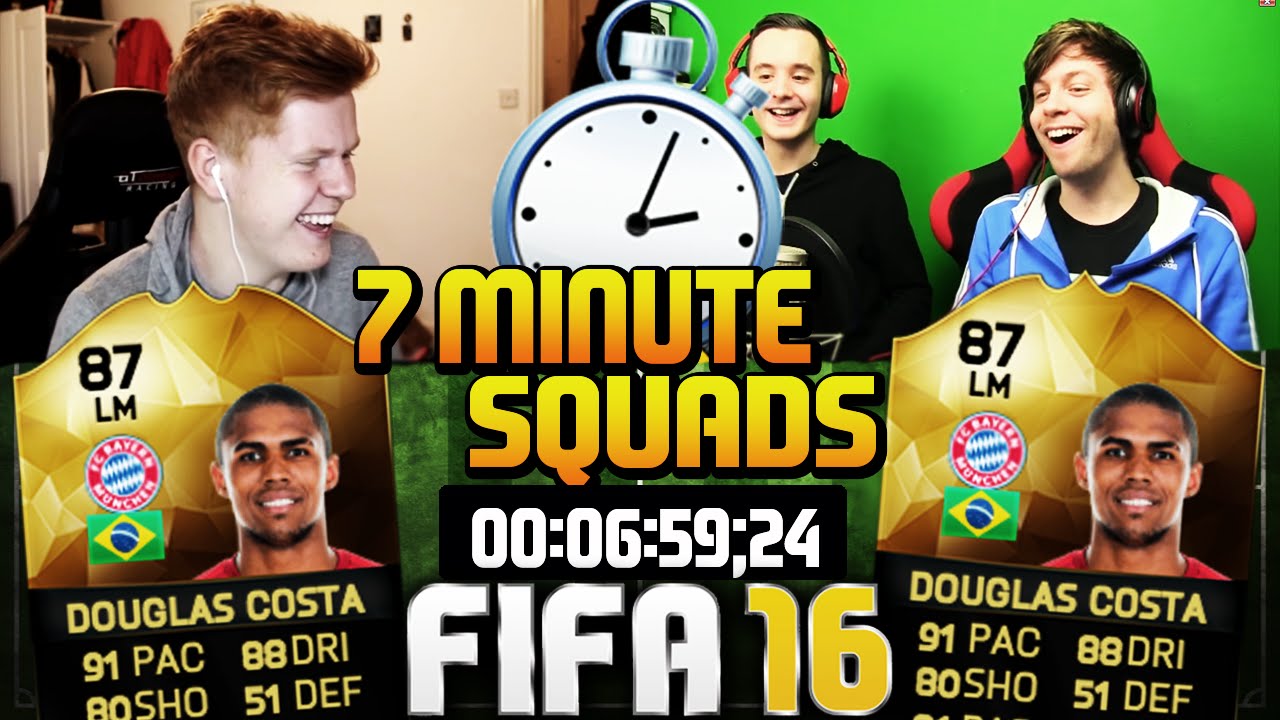 FIFA 16 3 WAY 7 MINUTE SQUAD BUILDER WITH TWOSYNC!! - Insane Squad Builder!!