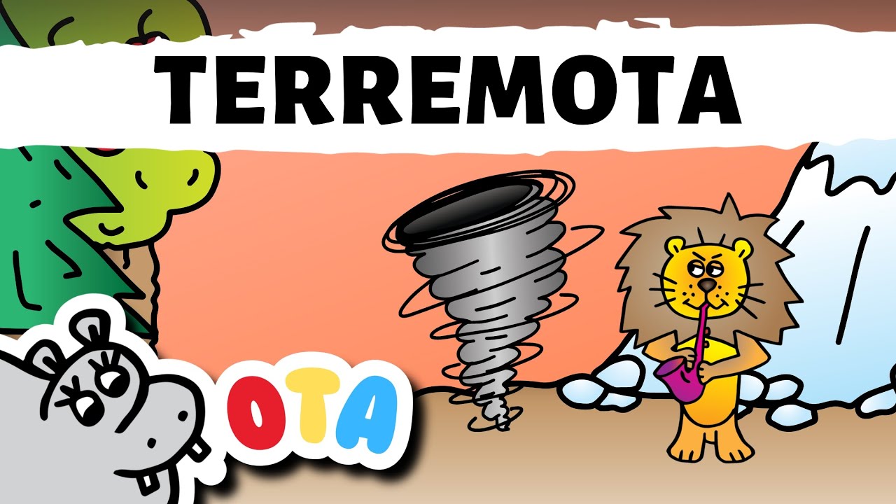 Vamos a aprender sobre los desastres naturales  - (Canción Terremota) OTA El Hipopotamo