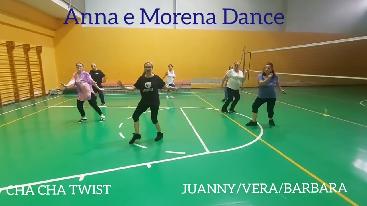 CHA CHA CHA TWIST DI JUANNY/VERA/BARBARA BALLA LA MAESTRA ANNA D'AMITA E ALLIEVE ANNA E MORENA DANCE