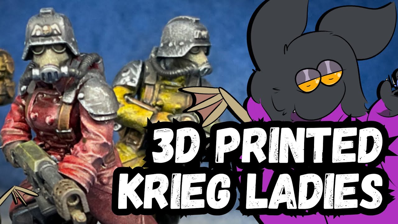 Reviewing/Painting Krieg Ladies