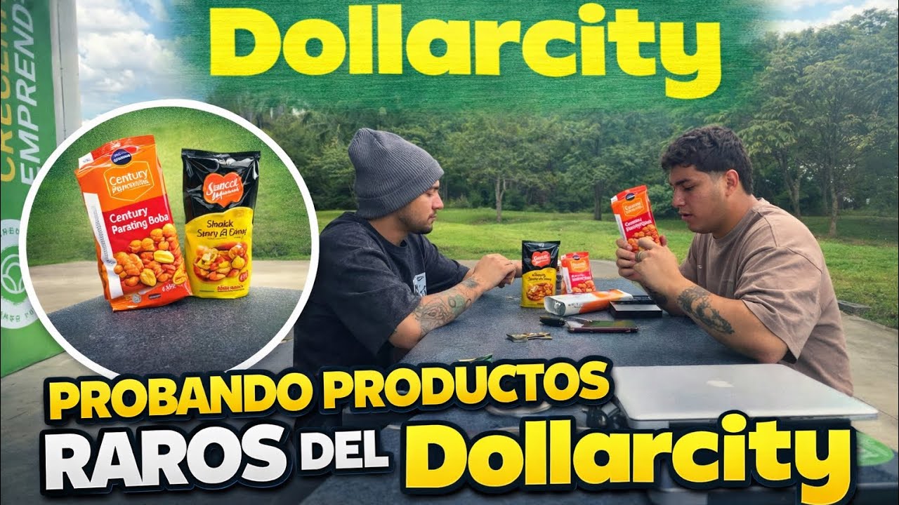 Probando productos “RAROS” del DOLLARCITY | ALEMAN 