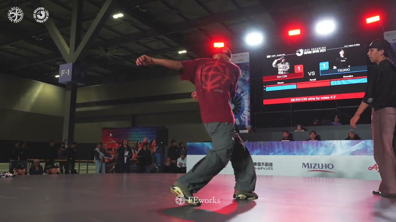 【TOP8】RA1ON vs TSUKKI │ JDSF BREAKING JAPAN OPEN 2025 OPEN BBOY │ FEworks