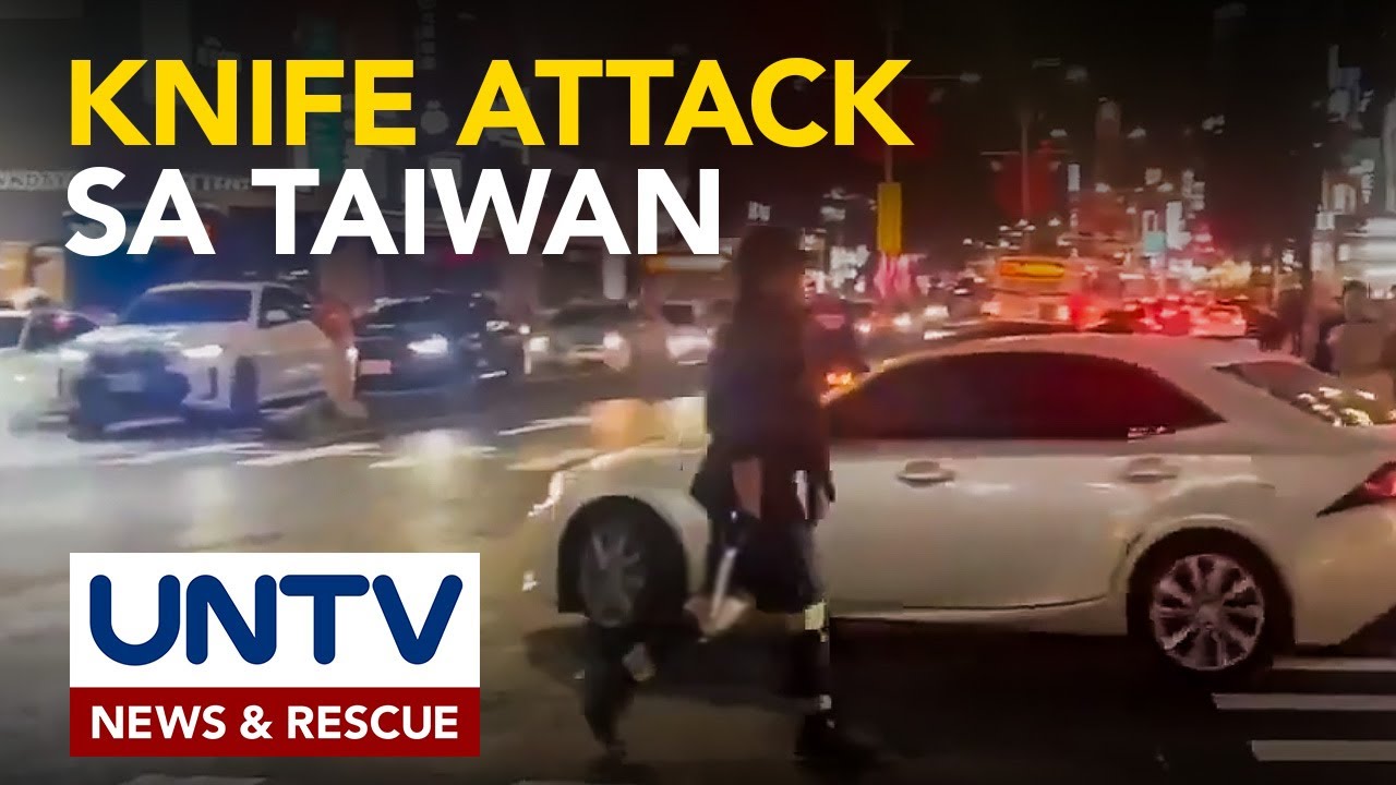 Seguridad sa Taiwan, pinaigting matapos ang knife attack sa Taipei
