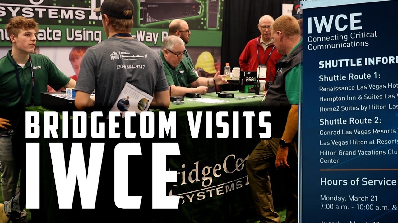Bridgecom Visits the IWCE Conference