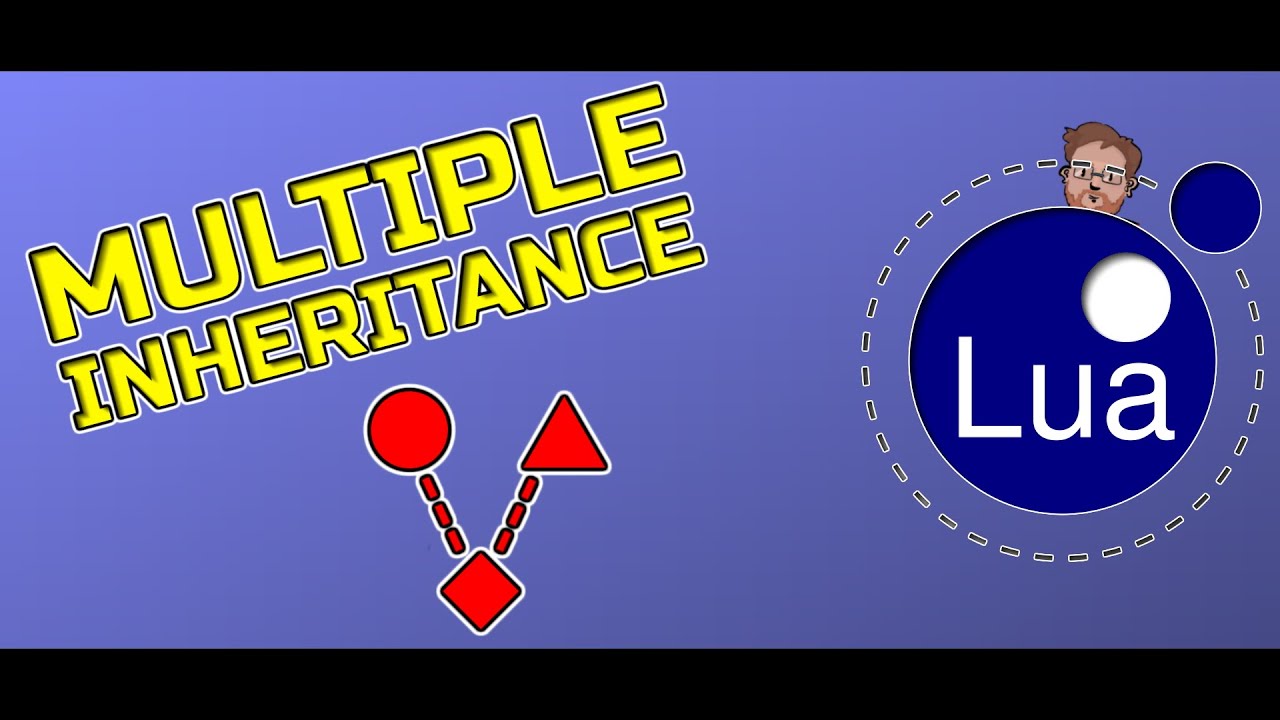 Multiple Inheritance = class with multiple parents - Lua Tutorial!