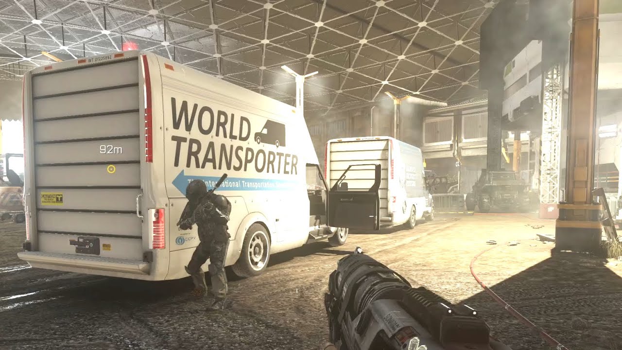 Locate the Tank Prototype T-740 Hovertank / Advanced Warfare Bio Lab / Call of Duty