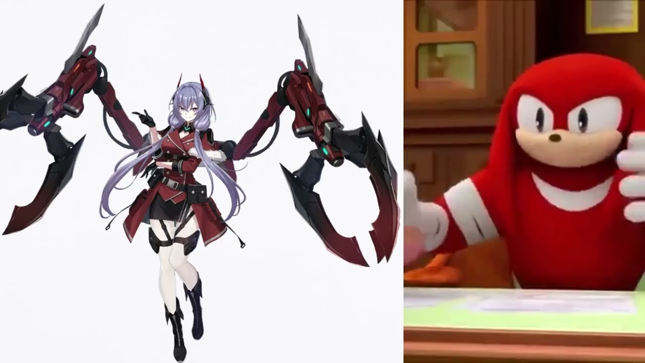 Counterside Meme #3 | Knuckles rate ♀ striker