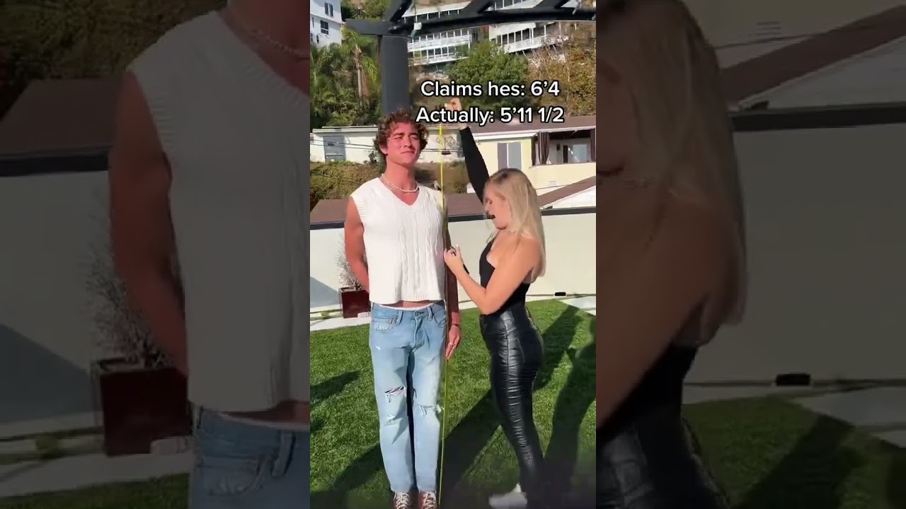 Проверяем, врут ли мальчики о своем росте 😂 