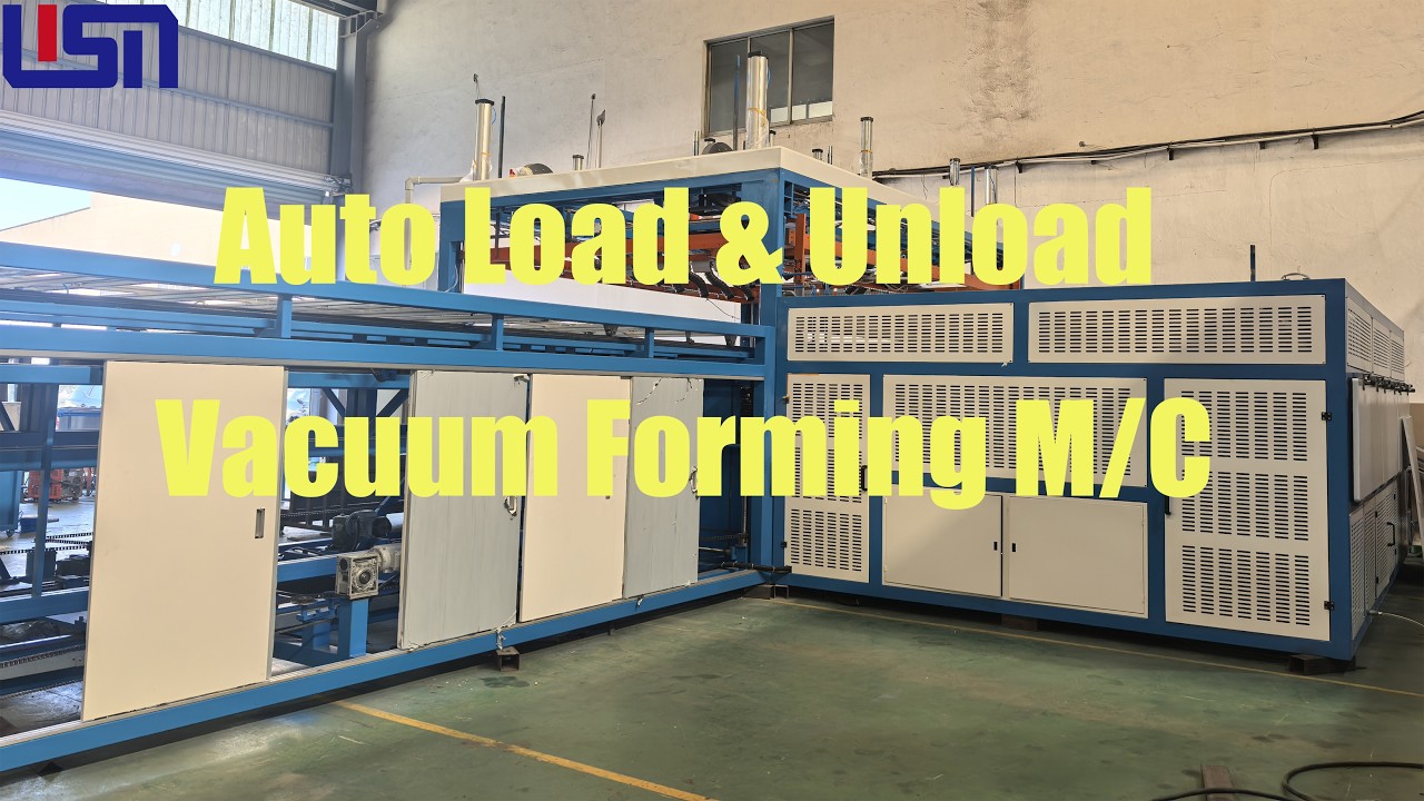 Super large Fully Automatic Thick Sheet Vacuum Forming Machine with forming area of 5000mm x 3000mm