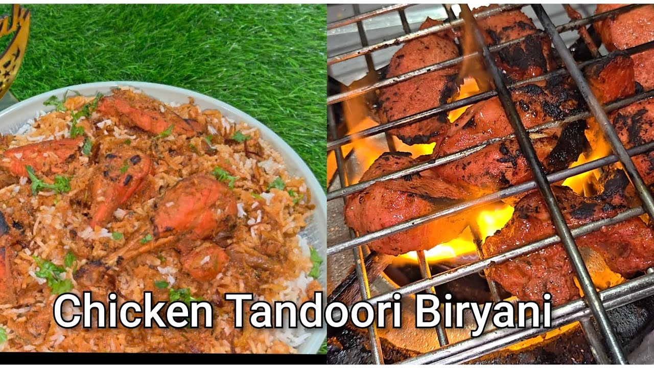 Chicken Tandoori Biryani😋 Ramzan Eid Special whithout Oven चिकन तंदूरी बिरयानी ईद स्पेशल 