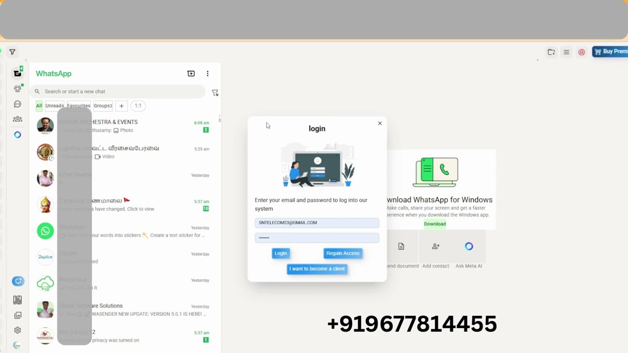 Global Whatsapp CRM TAMIL ||