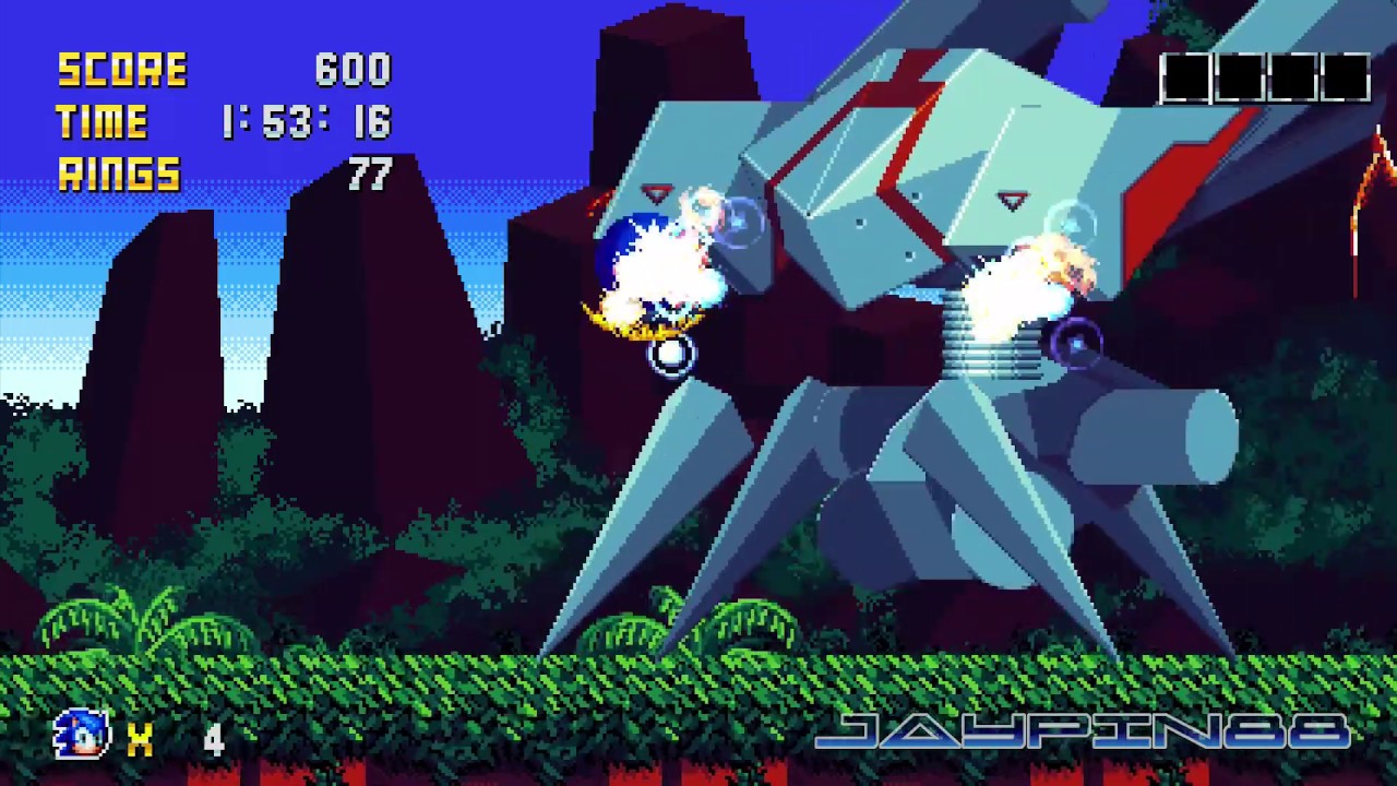 Sonic & Knuckles: Newtrogic Panic (Early Sage 2020 Demo) :: Walkthrough (1080p/60fps)