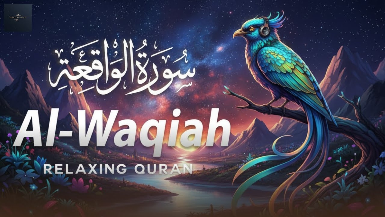Surah Al Waqiah | Relaxing Quran Recitation For Your Soul | سورة الواقعة
