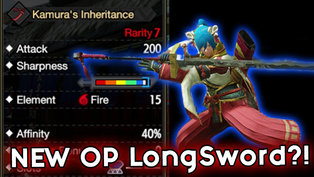 NEW Meta Longsword Build Is OP In Monster Hunter Rise