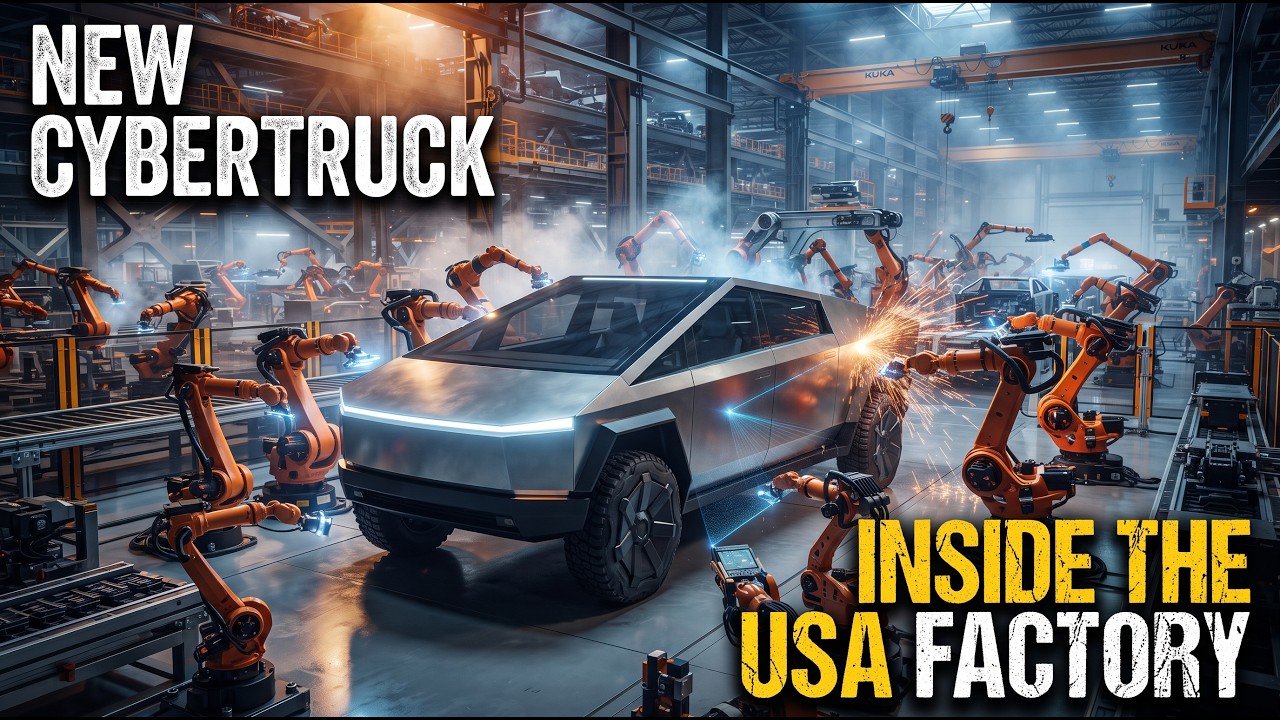 2027 Next-Gen CYBERTRUCK Concept &ndash; Full AI Factory Build Documentary