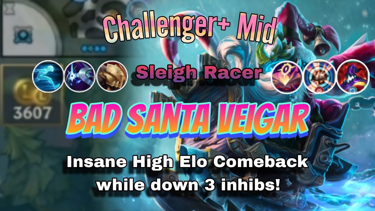 Challenger+ Mid Veigar Insane Comeback In Wild Rift High Elo!
