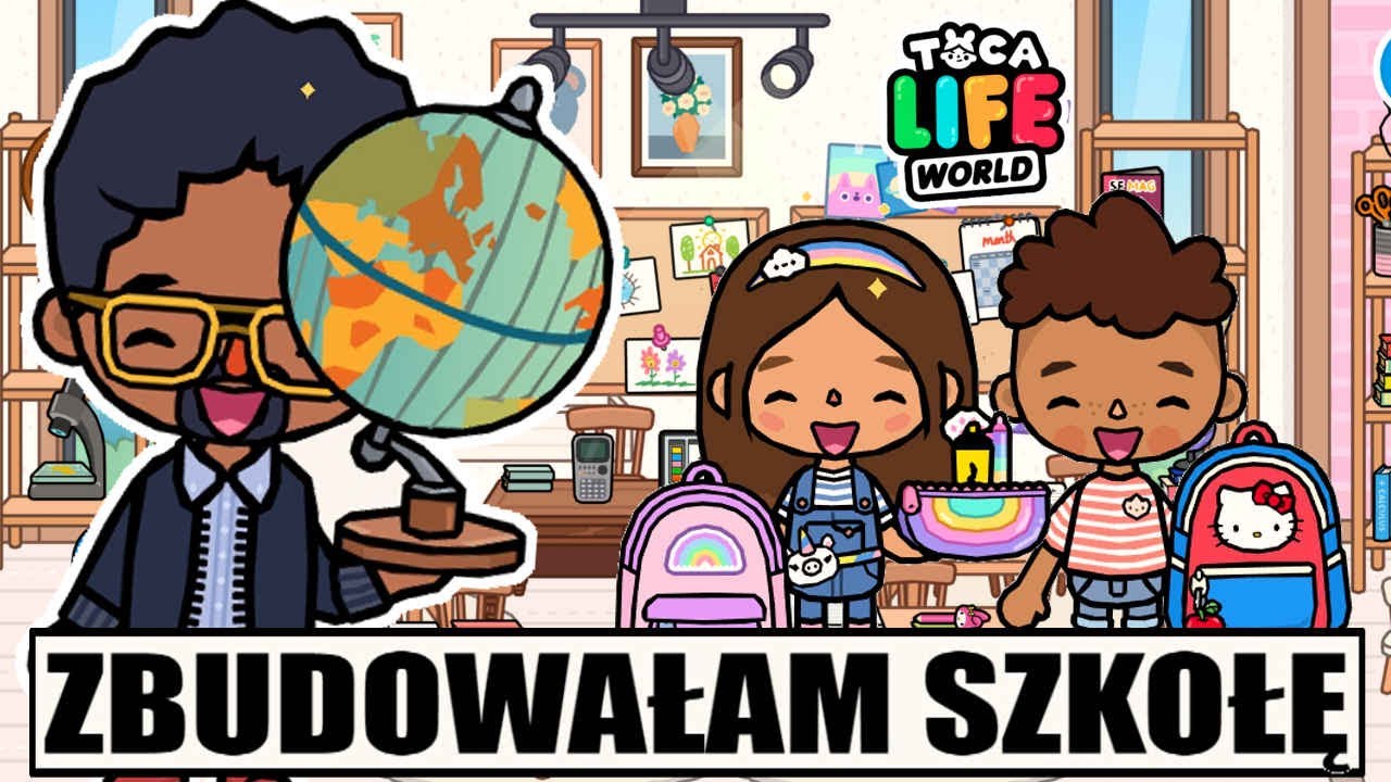 ZBUDOWAŁAM DUŻĄ SZKOŁĘ w TOCA BOAC #tocaboca #toca #tocabocaschool