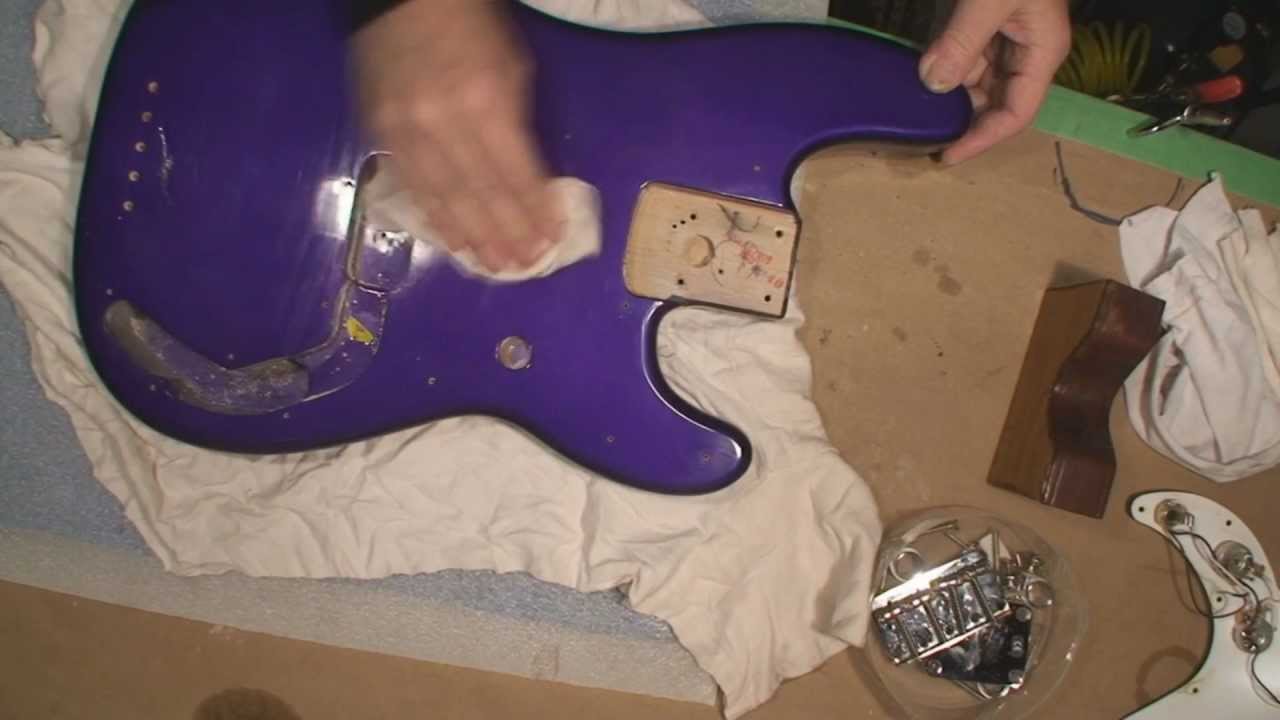 Удаление ДНК бас-гитары Fender P