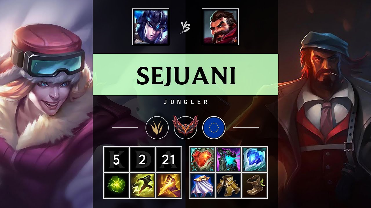 Sejuani Jungle vs Graves - EUW Grandmaster Patch 25.21