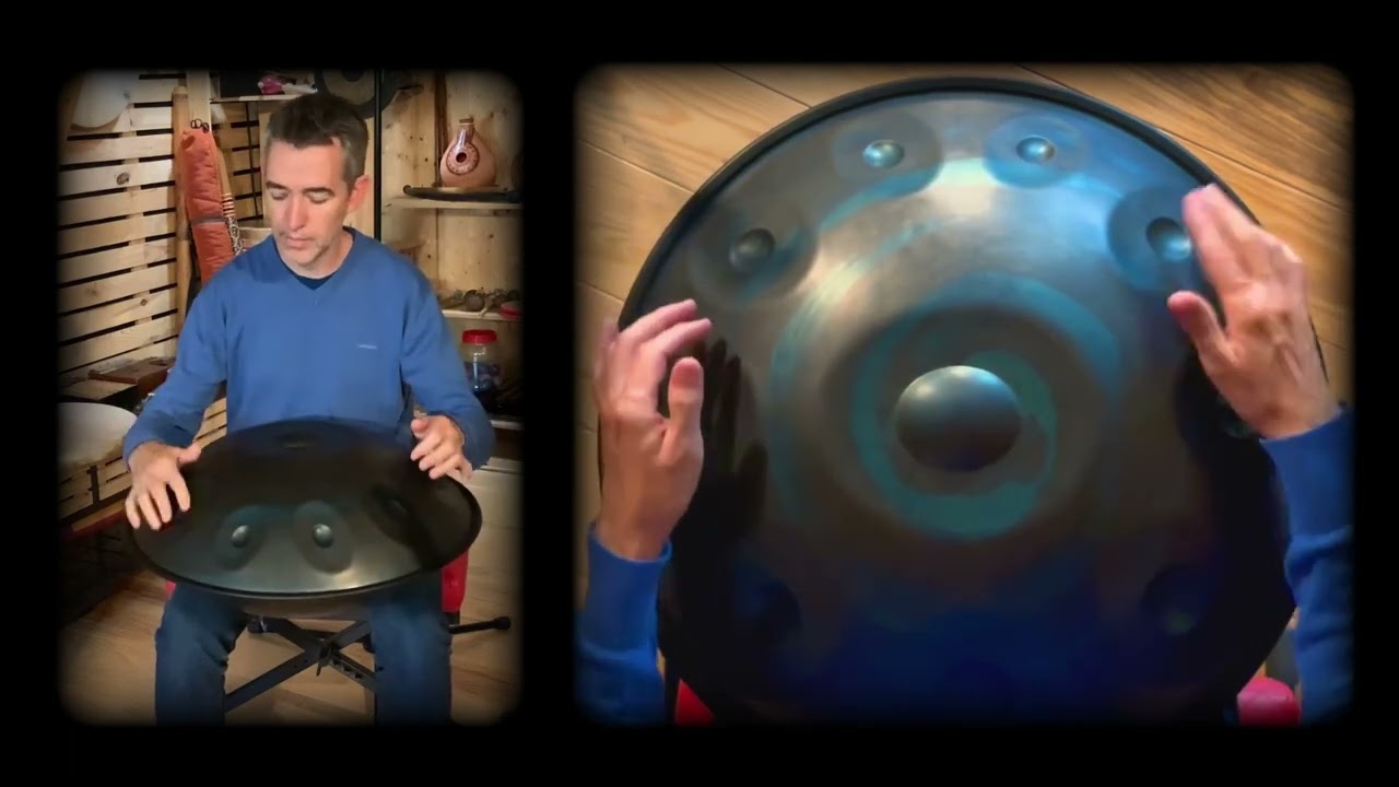 Tutoriel Handpan D Celtic, D amara, NONESUCH, débutants intermédiaire, hang, learn easy