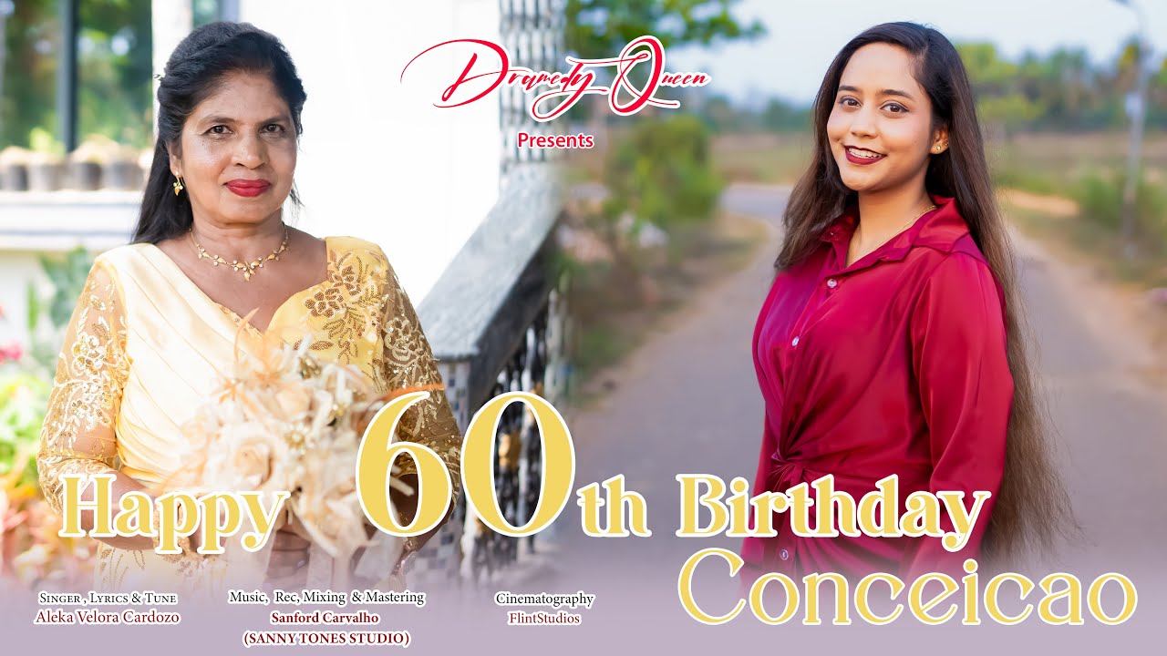 New Konkani Toast Song | 60th Birthday of Conceicao | by Aleka Velora Cardozo