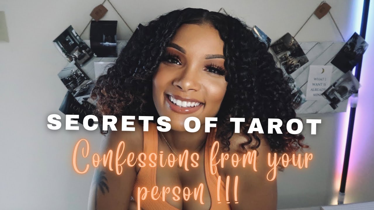 🔮PICK A CARD- *babyy🤭*CONFESSIONS FROM YOUR PERSON!!!👩🏽‍❤️‍👨🏼😍 #tarot #pickacard