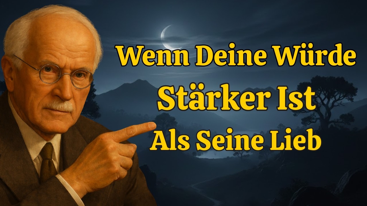 Was in einem Mann zerbricht, wenn er erkennt,dass deine Würde größer ist als deine Liebe |Carl Jung