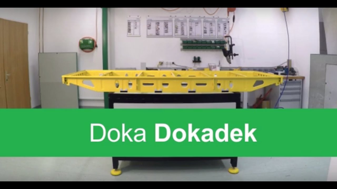 alkus - Einbau der Schalungsplatte in das Rahmensystem Dokadek