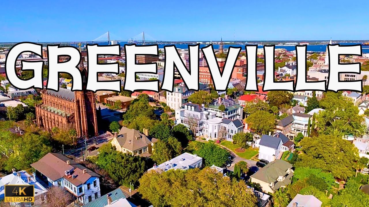 Greenville, South Carolina 4K UHD | Drone Footage