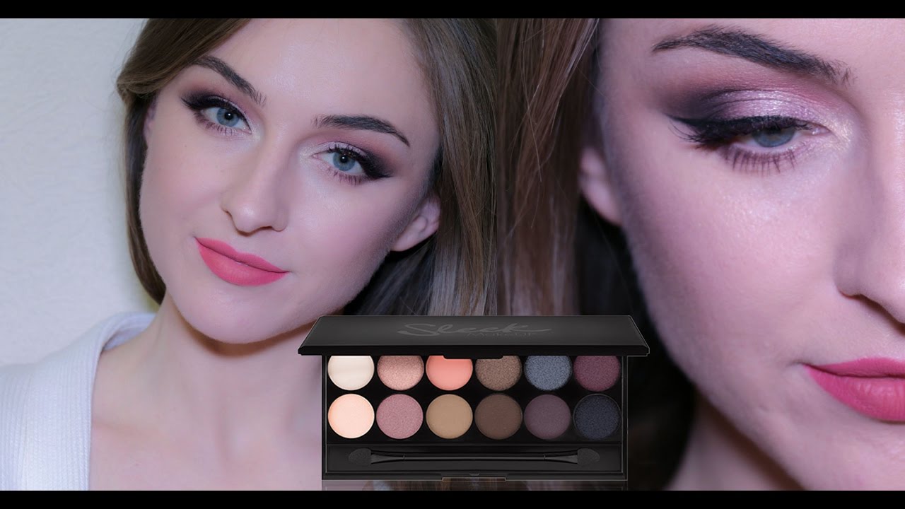 Нежный макияж с палеткой теней Sleek Oh! So Special