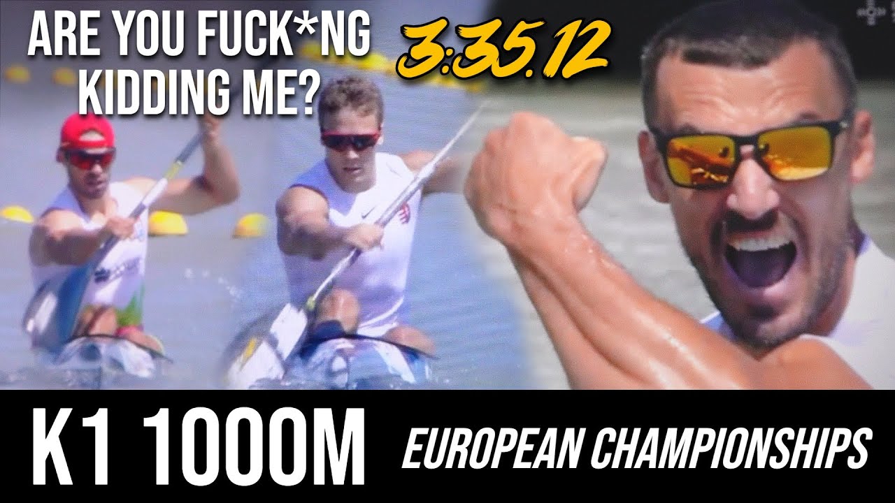 K1 1000m EUROPEAN CHAMPIONSHIPS 2024 SZEGED 🔥 ALEH YURENIA CHAMPION 😱 OMG