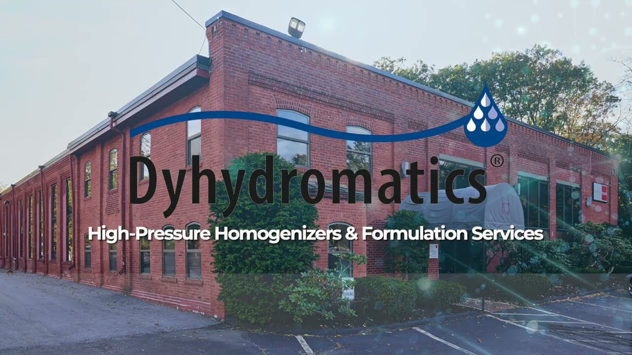 Dyhydromatics Overview: Scalable High-Pressure Homogenizers & Expert Formulation Services