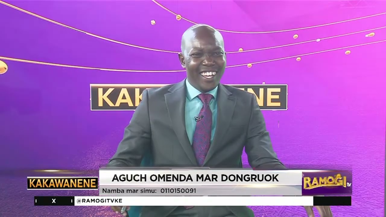 Ken Muga: Nitie joket mwandu mabiro keto omenda mar chwalo dongruok  to maa dhi kelo yot ne jopiny