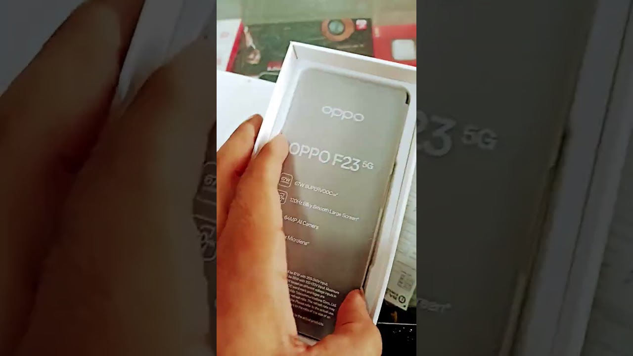 OPPO F23 5G 8/256 67W SUPERVOOC Charger #oppomobile #unboxing