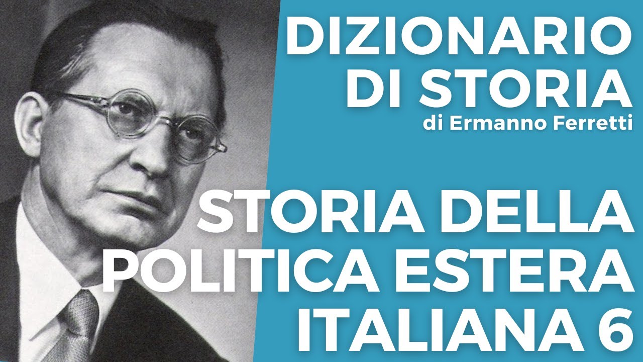 Storia della politica estera italiana 6 (1945-1955): l'Italia del dopoguerra
