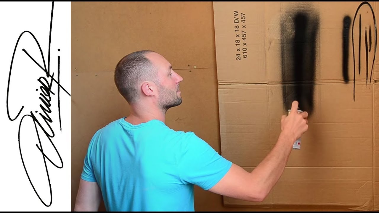 Spray painting for beginners