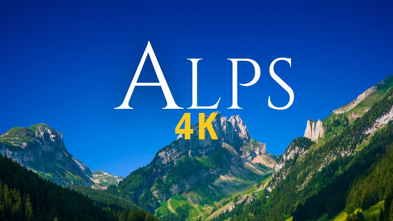 The Alps 4K ULTRA HD video |  The European Alps 4K video | The Alps in Winter 4K video