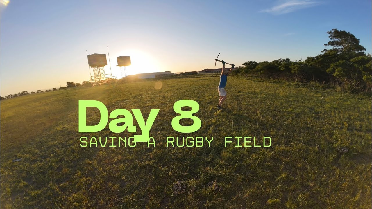 Day 8: Manure Composting and Aeration of a Rugby Field