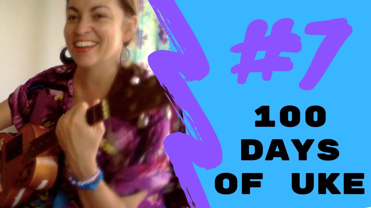 UKE PLAYALONG: MANEATER ~ HALL & OATES - Ukulele Day #7 / 100 DAY CHALLENGE
