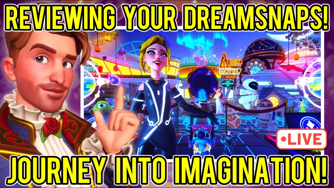 Reviewing YOUR Dreamsnaps! | Journey into Imagination | Disney Dreamlight Valley