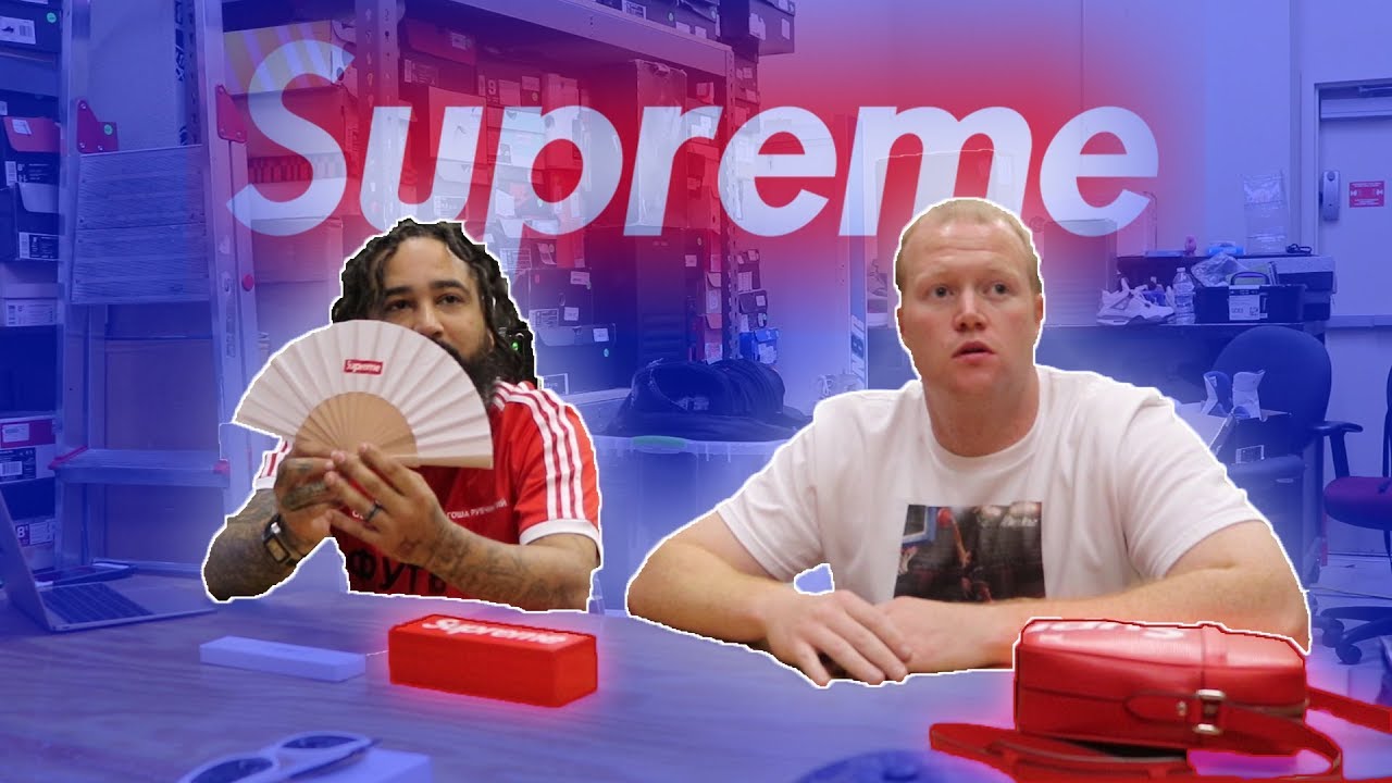 Holy cow this is expensive! Supreme review with @Ineedkicks